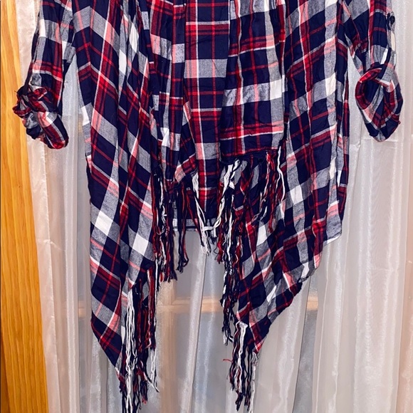 Plaid Cardigan - Picture 2 of 4